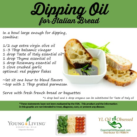 dipping oil